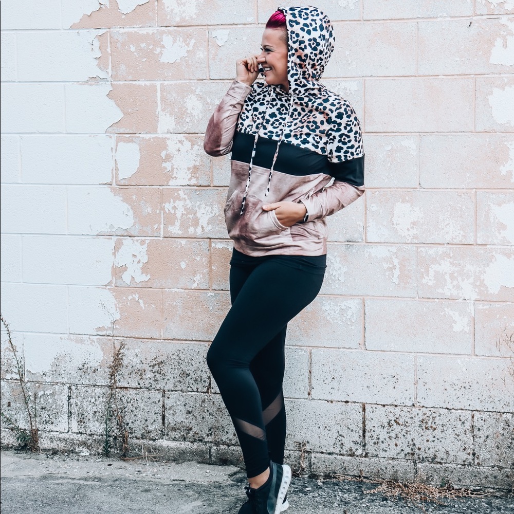 Lightweight Leopard Hoodie